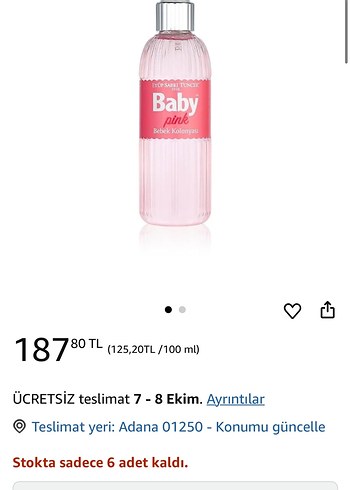 Baby Pembe Kadın Parfümü - Görsel 8