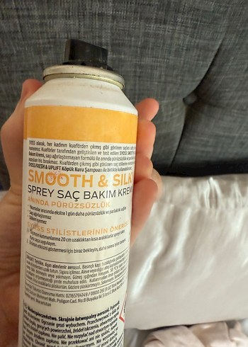  Beden Syoss Smooth & Silky Saç Spreyi 200ml