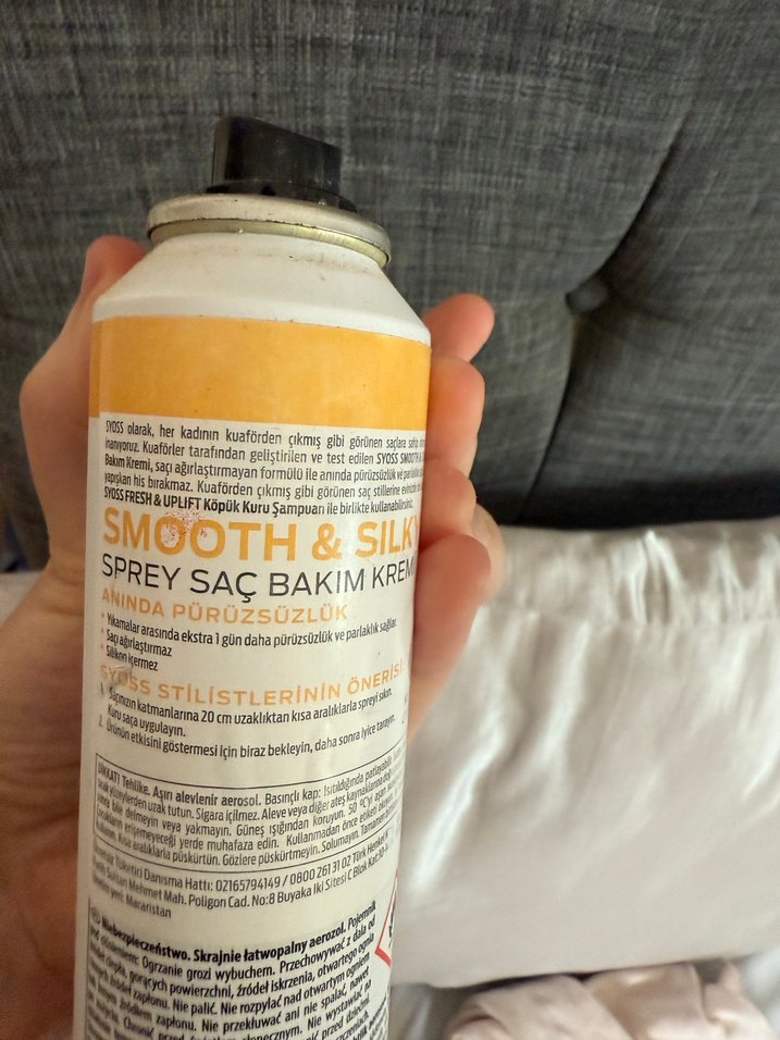Syoss Smooth & Silky Saç Spreyi 200ml - Görsel 2