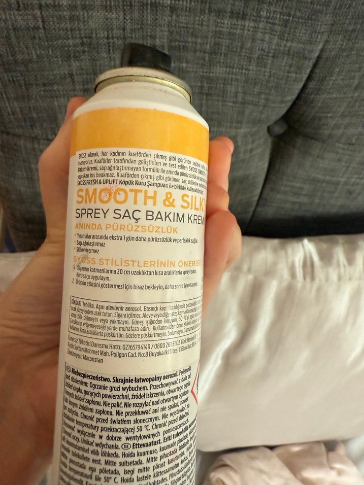 Syoss Smooth & Silky Saç Spreyi 200ml - Görsel 3