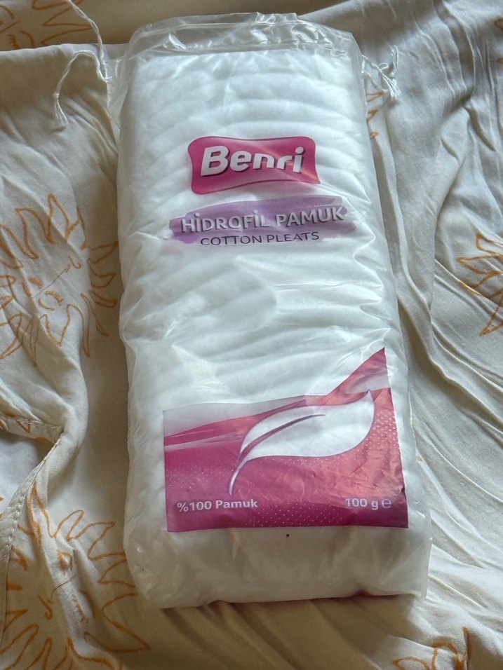 Benri Pamuk makyaj temizleme 100g - Görsel 5