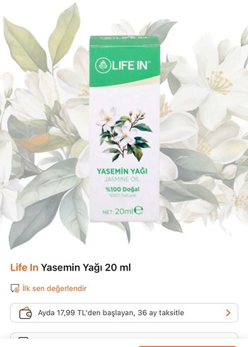 Life In Limon Yağı 20 ml Doğal Bakım Yağı - Görsel 2