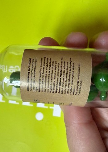 Saç vitamini serum özel - Görsel 3