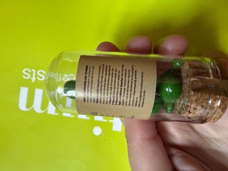 Saç vitamini serum özel - Görsel 3