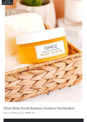 Sinoz Besleyici Vücut Peelingi 200 gr - Görsel 4