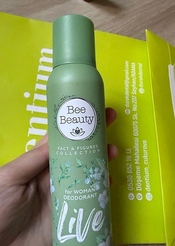 Bee Beauty Live Kadın Deodorant - Görsel 3