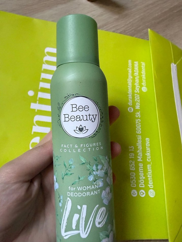 Bee Beauty Live Kadın Deodorant - Görsel 3