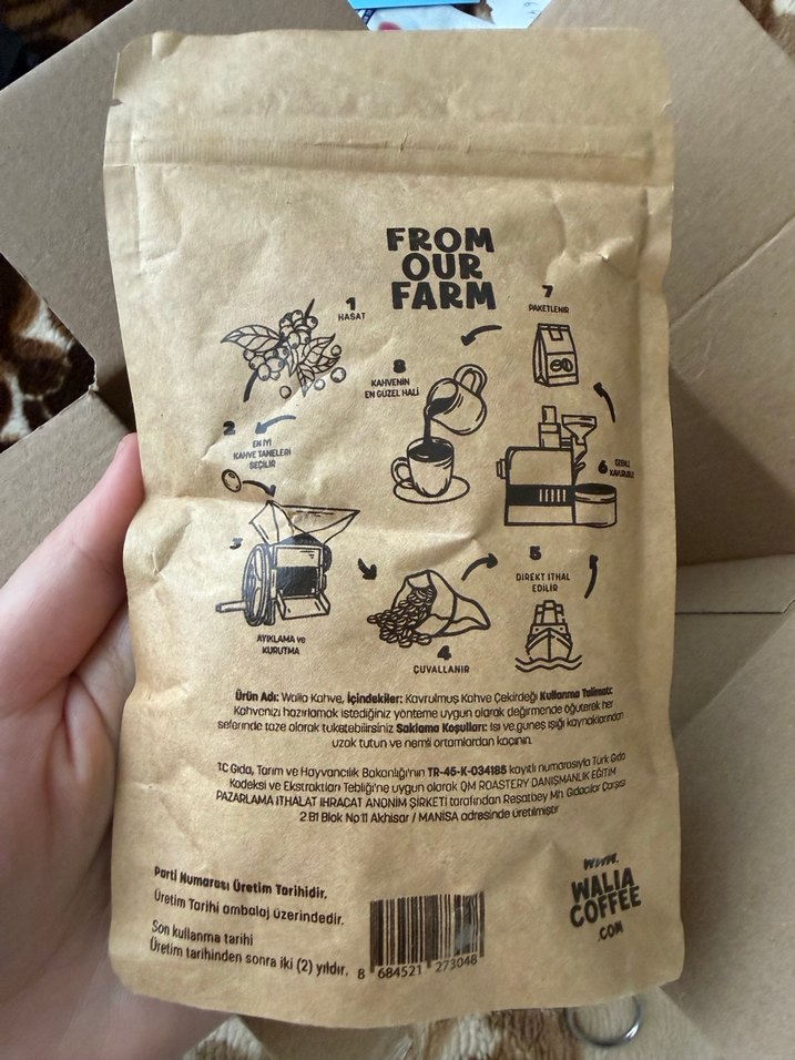 Walia Türk Kahvesi 100g Çekirdek - Görsel 2