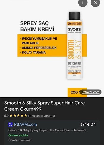 Syoss Sprey Saç Bakım Kremi 200ml - Görsel 5