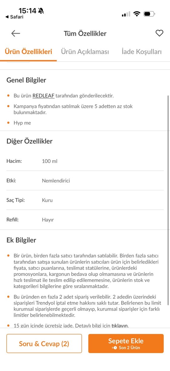 Saç yağı hype me Hyaluron İçerikli Kadın Toneri - Görsel 2