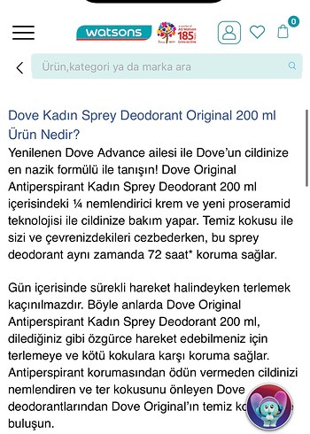 Dove Original Kadın Deodorant 48 Saat Koruma - Görsel 9