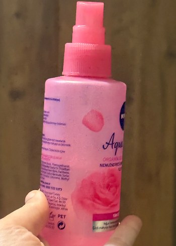 NIVEA Aqua Rose Yüz Spreyi Nemlendirici - Görsel 4