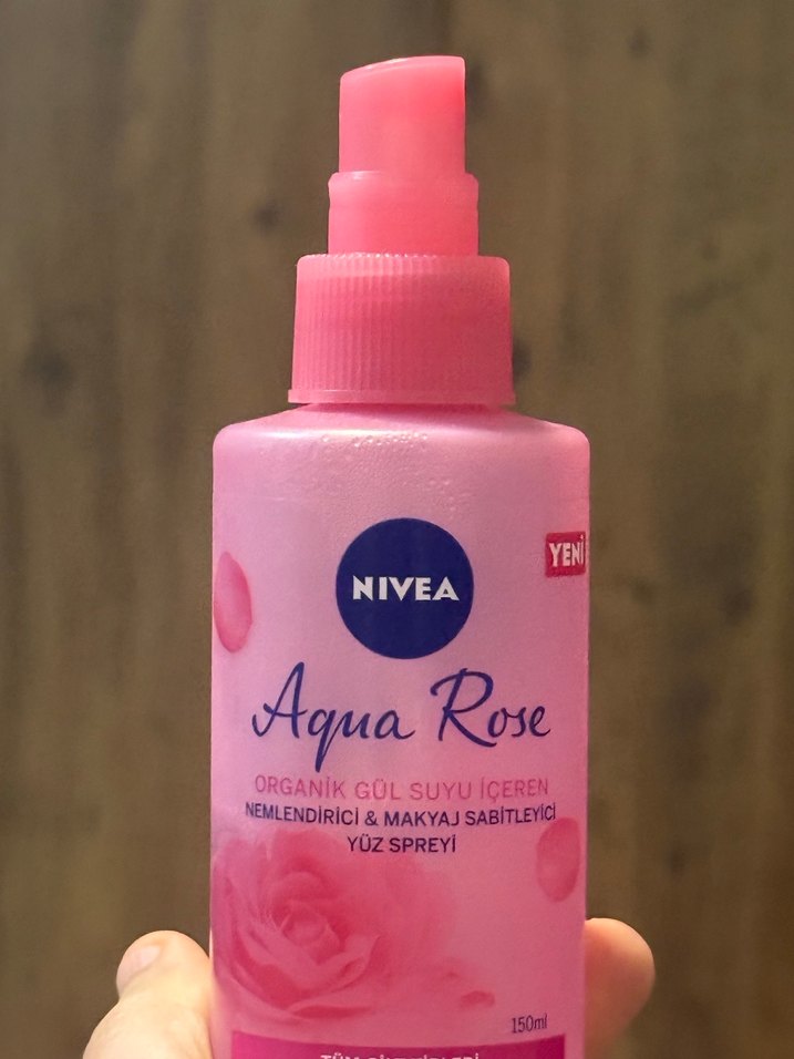 NIVEA Aqua Rose Yüz Spreyi Nemlendirici - Görsel 2