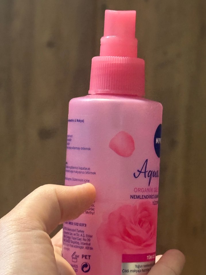NIVEA Aqua Rose Yüz Spreyi Nemlendirici - Görsel 3