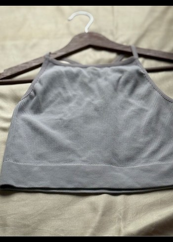 Defacto Defacto Lila Yüksek Yakalı Atlet Crop Top