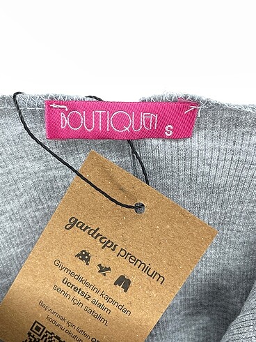 s Beden gri Renk Boutique 9 Bluz %70 İndirimli.