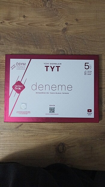 345 Yayınları TYT Genele Deneme Seti 5'li Kutu