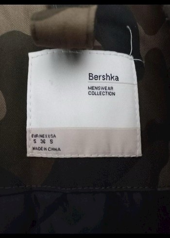 Kahverengi Kamuflaj Kemerli Erkek Mont - Görsel 4