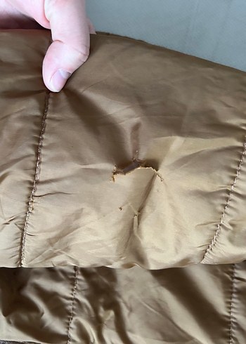 Rodijeans Kadın Kahverengi Kapüşonlu Kışlık Mont - Görsel 5