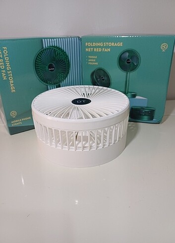 Taşınabilir şarjlı sessiz masa vantilatörü - Görsel 2