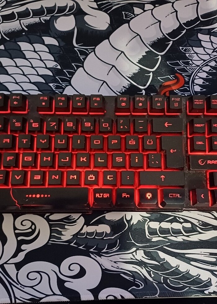 RAMPAGE IŞIKLI OYUNCU KLAVYESİ  - Görsel 4