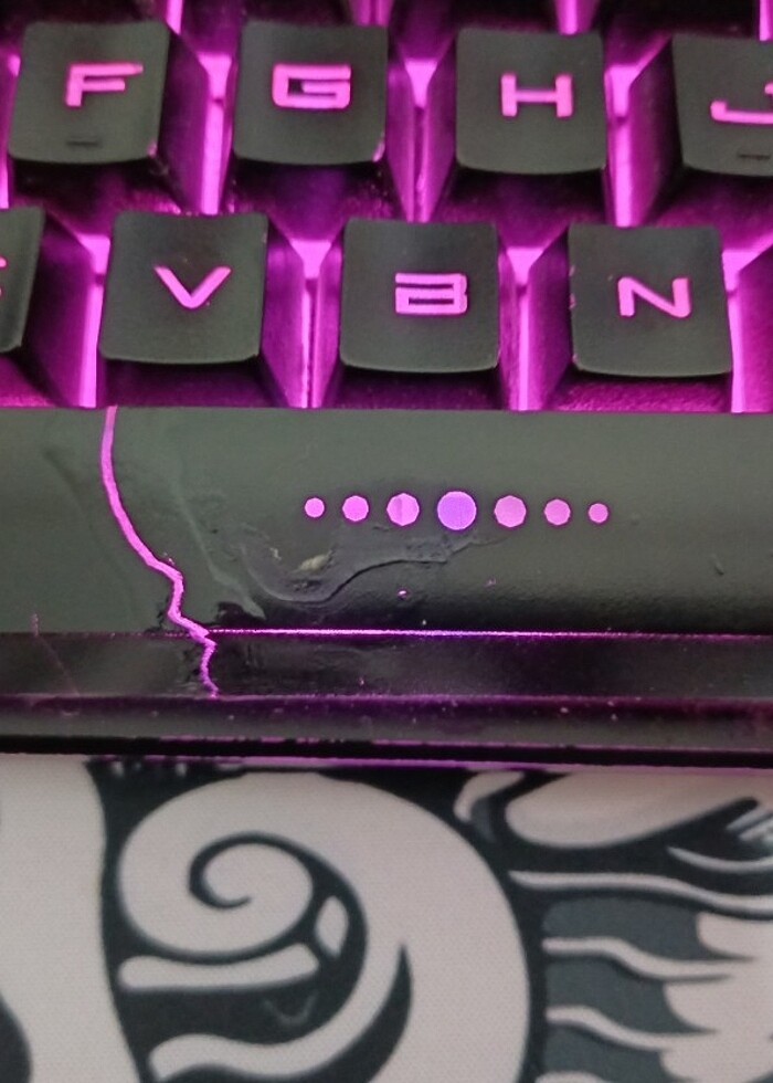 RAMPAGE IŞIKLI OYUNCU KLAVYESİ  - Görsel 5