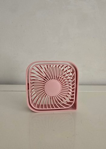 l Pembe Masaüstü Vantilatör - Görsel 3