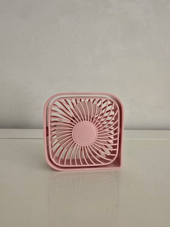 l Pembe Masaüstü Vantilatör - Görsel 3