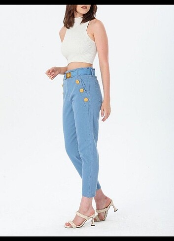 xs Beden mavi Renk Adil ışık Jean