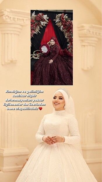 Gelinlik ve kınalık