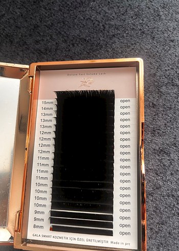 Gala ipek kirpik 10cc 8-15 mm - Görsel 2