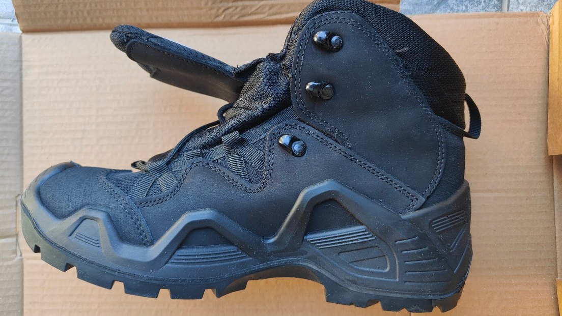 Siyah Erkek polis botu - Görsel 4