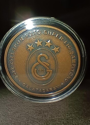Darphane Galatasaray Şampiyonluk Hatıra Parası 