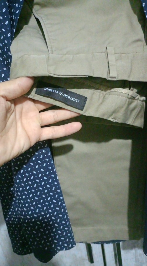 Erkek Lacivert Pamuklu Regular Fit Gömlek - Görsel 2