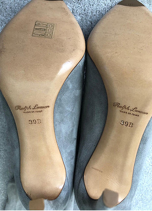 39 Beden Sıfır ve Orijinal Ralph Lauren Gri Çorap Çizme