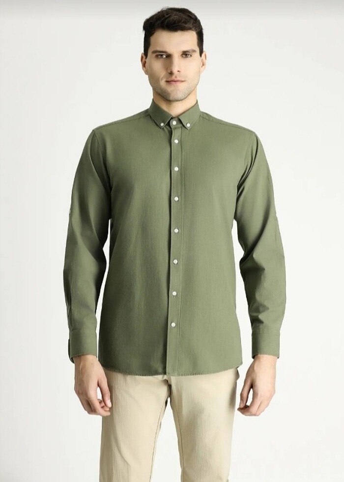 Kiğılı marka Erkek gömlek M ve L beden mewcuttur - Görsel 2