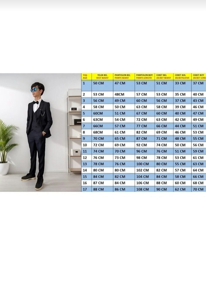 Zincir Detaylı Gri Damatlık Takım Elbise - Görsel 5