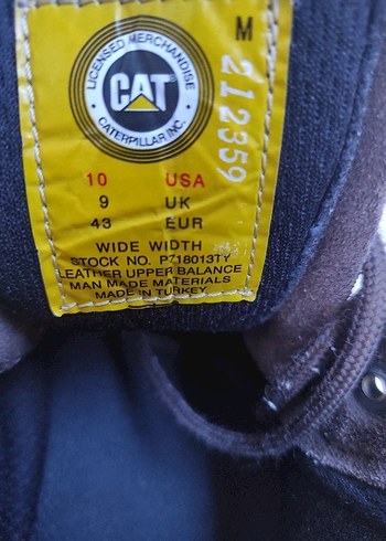 CAT erkek kahverengi bot - Görsel 3