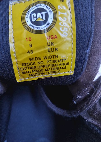 CAT erkek kahverengi bot - Görsel 4