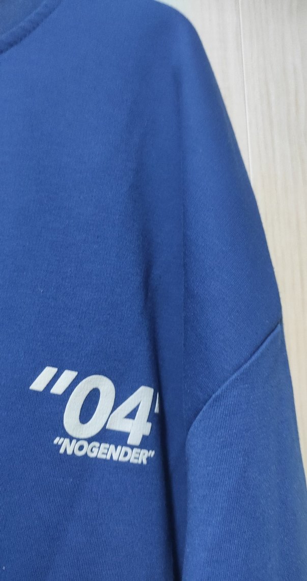 Mavi Kadın Sweatshirt Uzun Kollu Salaş Kesim - Görsel 3