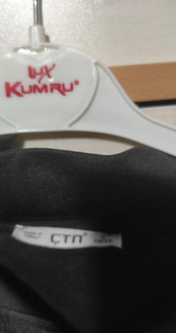 Siyah Yarım Fermuarlı Kadın Sweatshirt - Görsel 3