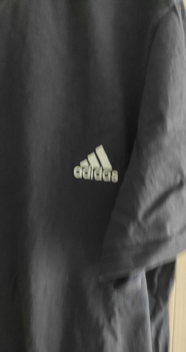 Adidas Siyah Oversize Tişört - Görsel 4