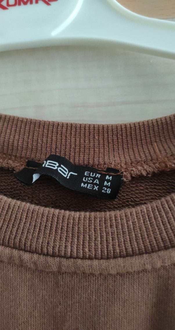 Notre Dame Baskılı Kahverengi Sweatshirt - Görsel 4