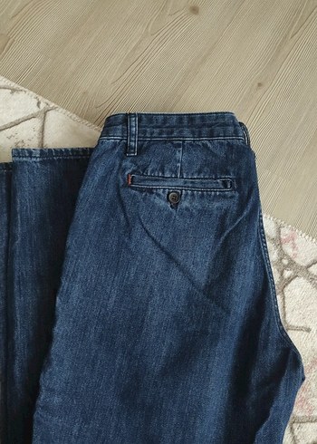 Kadın Mavi Rahat Kesim Denim Jean - Görsel 6