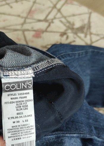 Kadın Mavi Rahat Kesim Denim Jean - Görsel 8