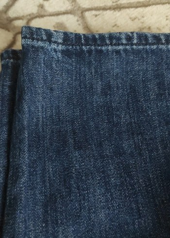 Kadın Mavi Rahat Kesim Denim Jean - Görsel 7