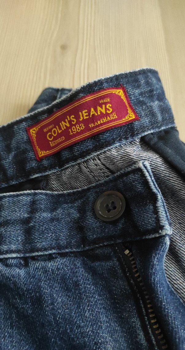 Kadın Mavi Rahat Kesim Denim Jean - Görsel 2