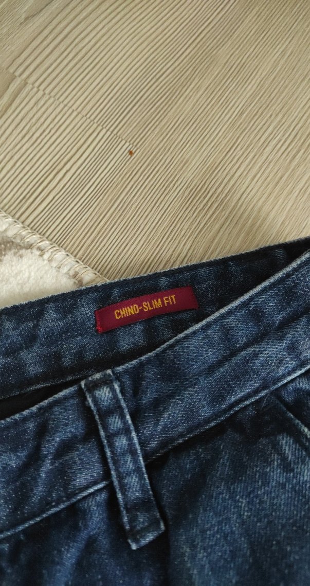 Kadın Mavi Rahat Kesim Denim Jean - Görsel 4