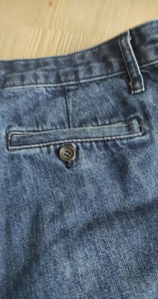 Kadın Mavi Rahat Kesim Denim Jean - Görsel 5