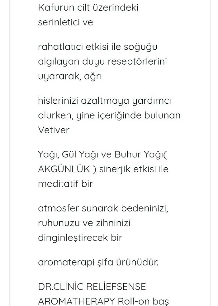 Dr. Clinic Baş Ağrısı Roll On - Görsel 3